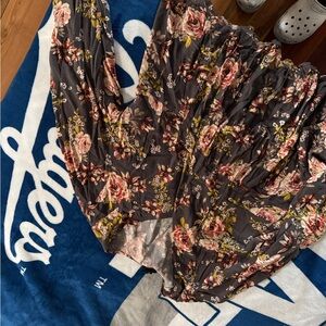 Floral Print Maxi blouse